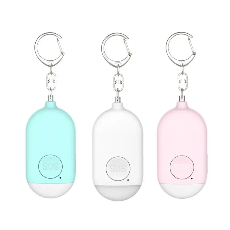 

Сигнализация для самообороны, дБ, брелок для персональной сигнализации с определенным криком безопасности, Аварийная сигнализация с фонариками для детей, девушек и пожилых людей