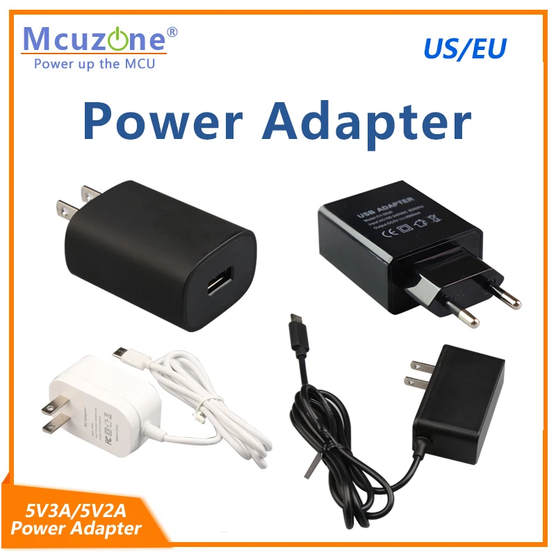 Блок питания USB 5 В, 3 А (18 Вт) 9 В, 2 в, 12 В, 1,5 А, поддержка QC3.0, блок питания для Raspberry berrypi 4B/CM4/ NVIDIA Jetson R5S R4S EU US