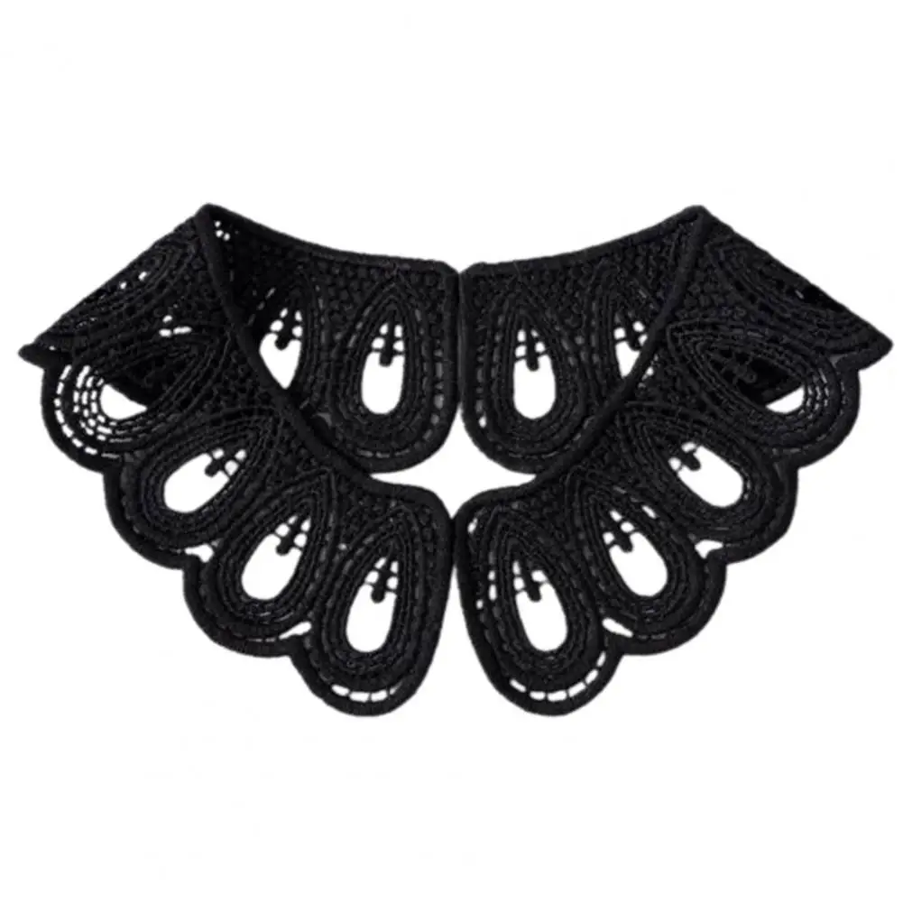 

Fake Collar Lace Water Soluble Lace Milk Fiber White Neckline Fake Collar Lace Lace Flowers Fake Collar Corsage 1 Pair