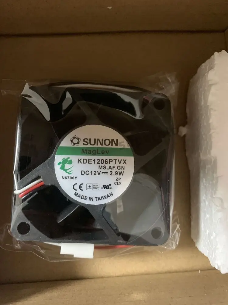 1 шт. новый вентилятор Бесплатная доставка KDE1206PTVX MS.AF.GN SUNON 12 В 2,9 Вт 6 см