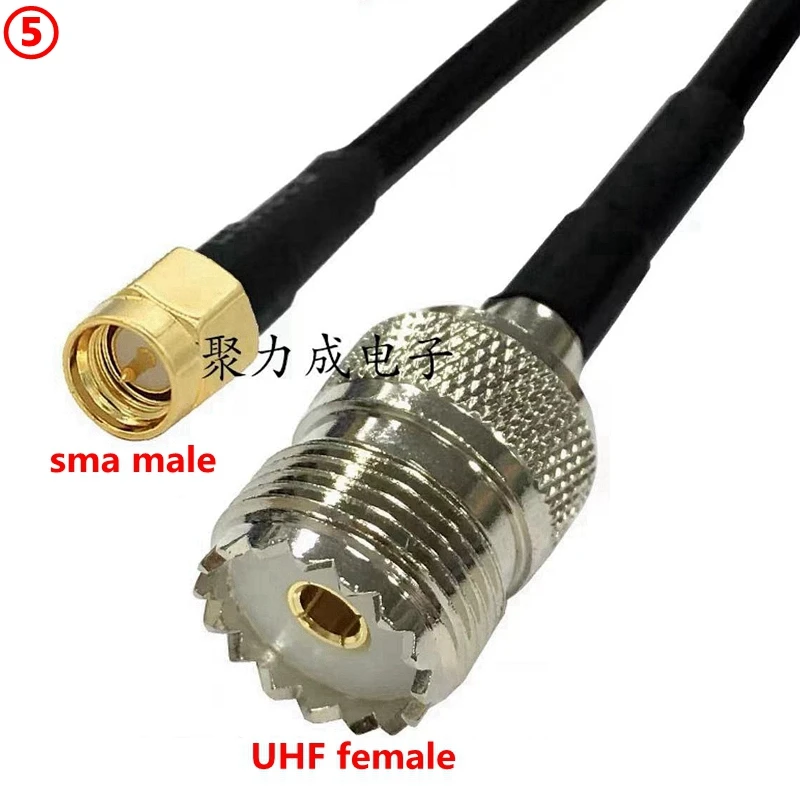 

Разъем RF ATXD SO239-SMA для RG58