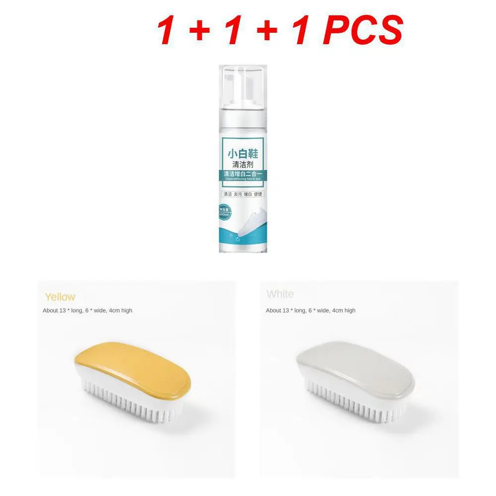 Детская щетка набор из 2 предметов для чистки обуви с мягкой щетиной легко