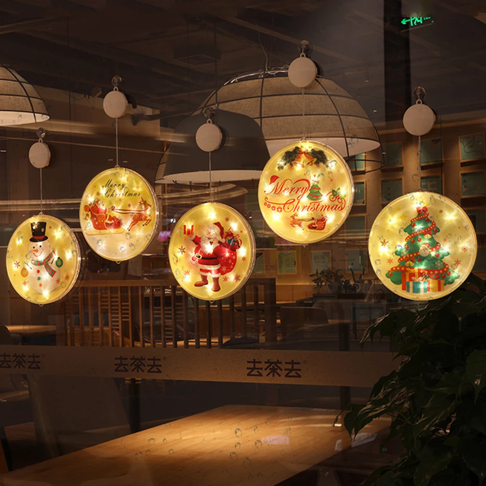 

Christmas Decorations Pendant Lights Party Hanging Ornament Wall Decor Lamp Decorative Light Festival Christmas Atmosphere Decor