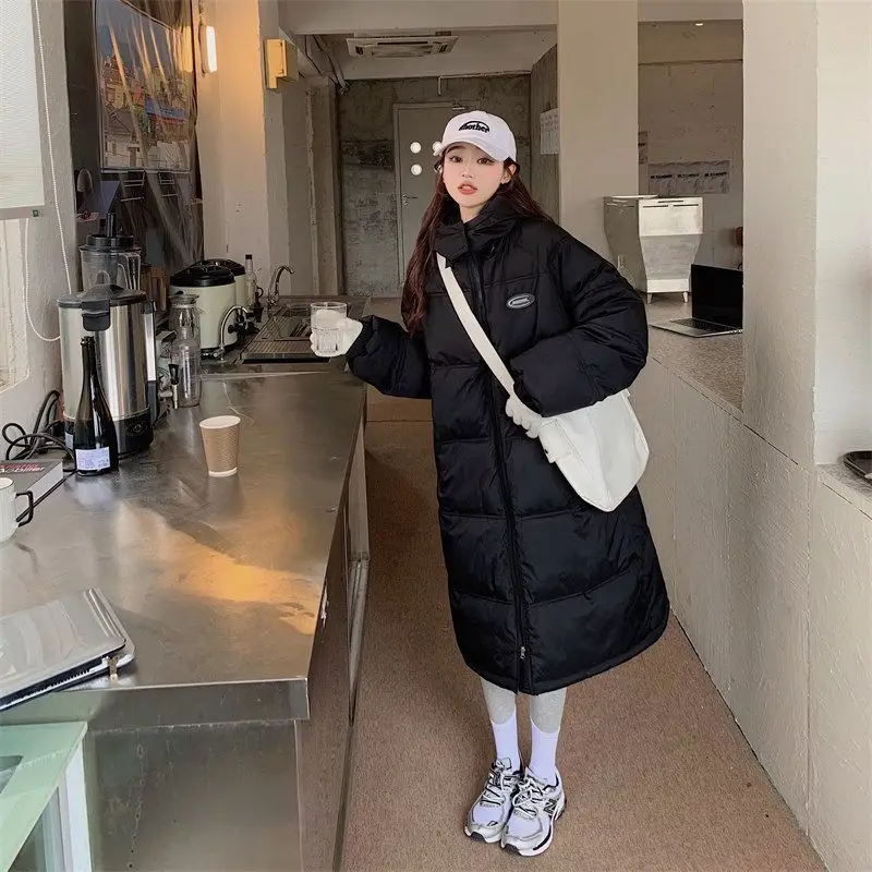 Winter Women's Cold Coat Parkas Super Hot Coats Jackets Hooded Long Cotton Padded Jacket Womens Winter Clothing 2022 Fashion