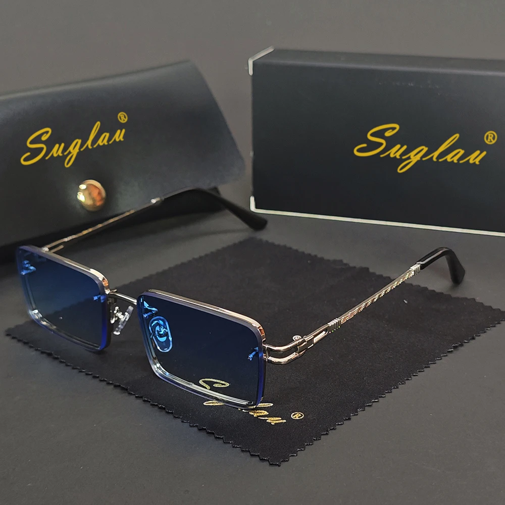 SUGLAU уличные украшения солнцезащитные очки женские панк пляжные козырьки мужские