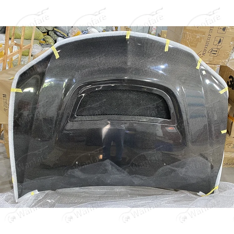 Фото БОНТ капота двигателя из углеродного волокна в стиле OEM для MITSUBISHI LANCER EVOLUTION EVO 7-9 2001-2007 гг. №2