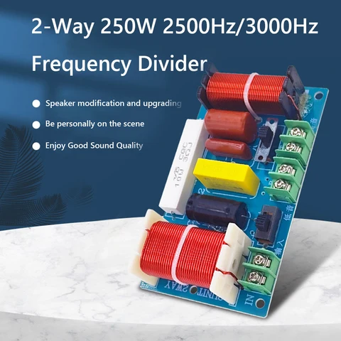 DIY  Frequency Divider 2-Way 250W