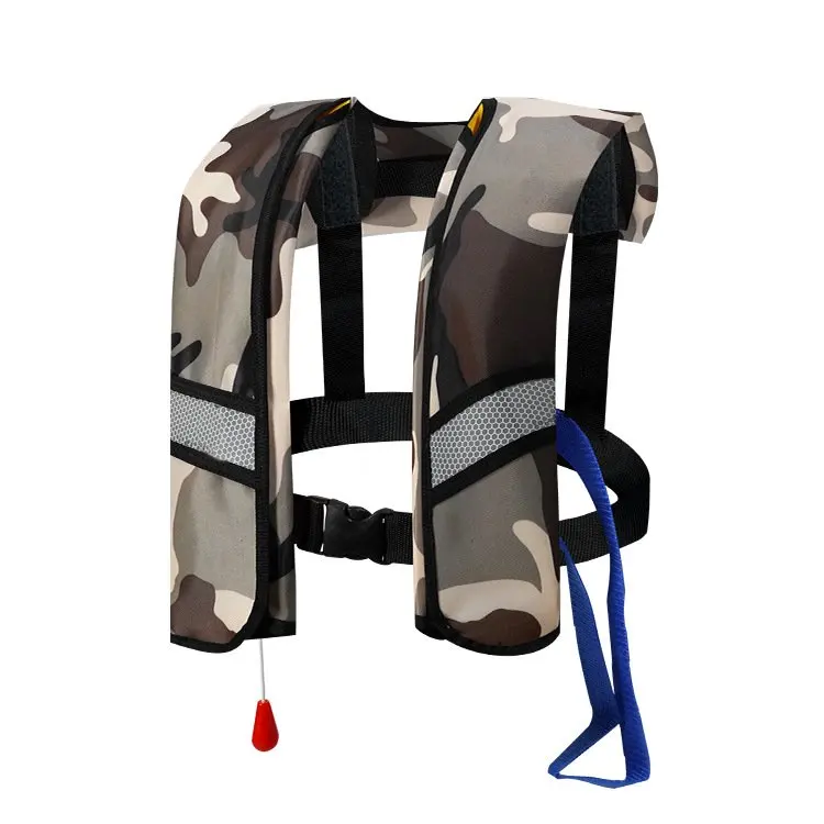 

Automatic Inflatable Life Jacket with Reflectors, Safety Adult Life Jacket PFD Survival Buoyancy Life Vest for Boating Fishing S