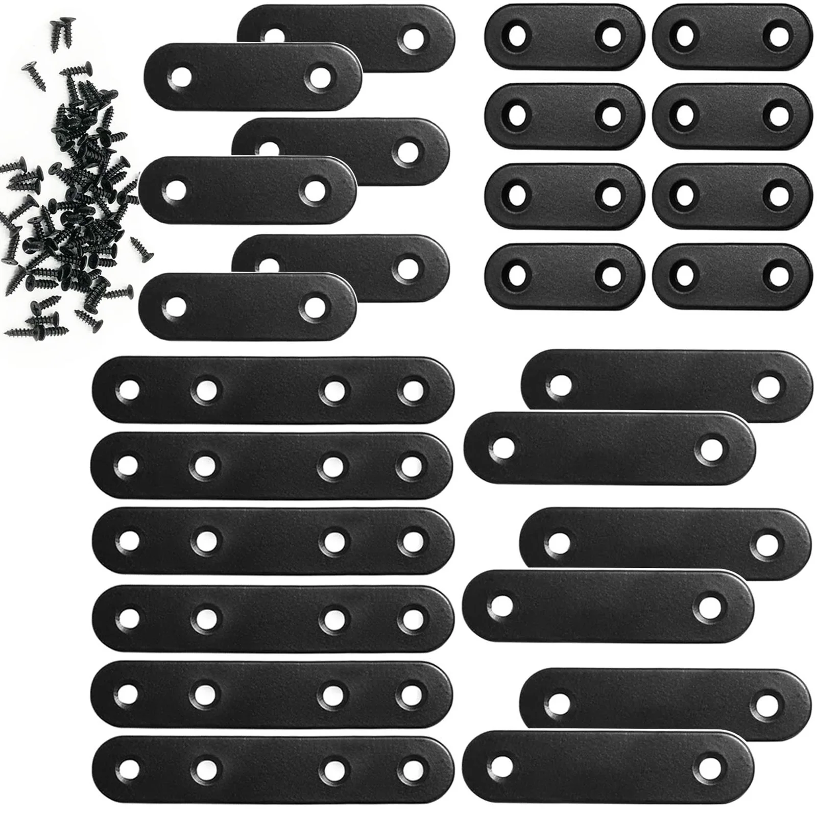 Мебельная сборка 14x12x2 см плоская металлическая скоба комплект угловых