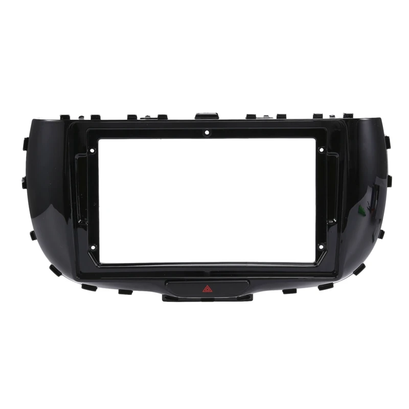 

9 дюймов 2 Din Автомобильная стереомагнитола Fascia аудио DVD GPS Mp5 панель Рамка адаптер для приборной панели комплект крепления для KIA Soul 2019-2020