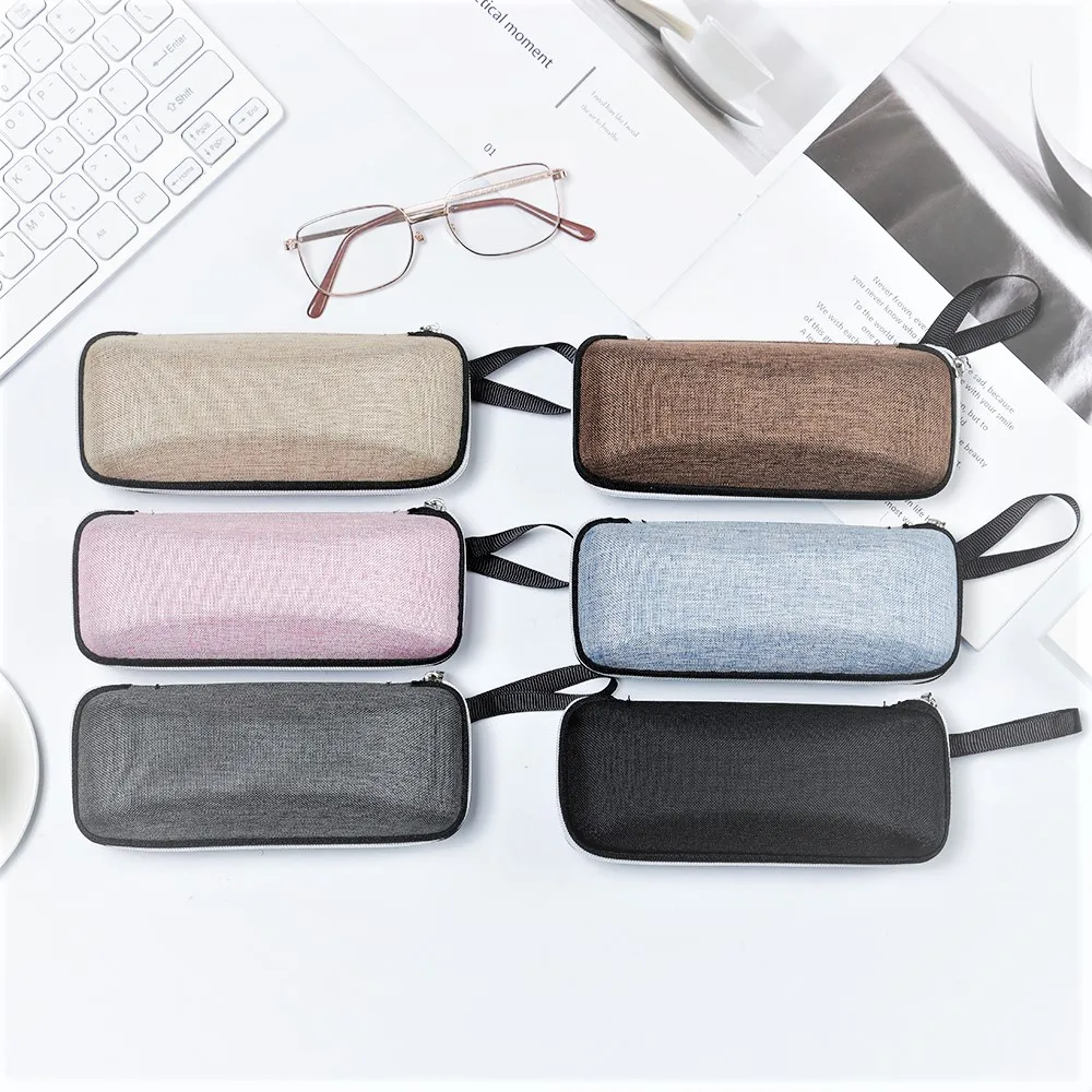 1 шт. винтажный Чехол для очков с застежкой-молнией портативный защитный футляр