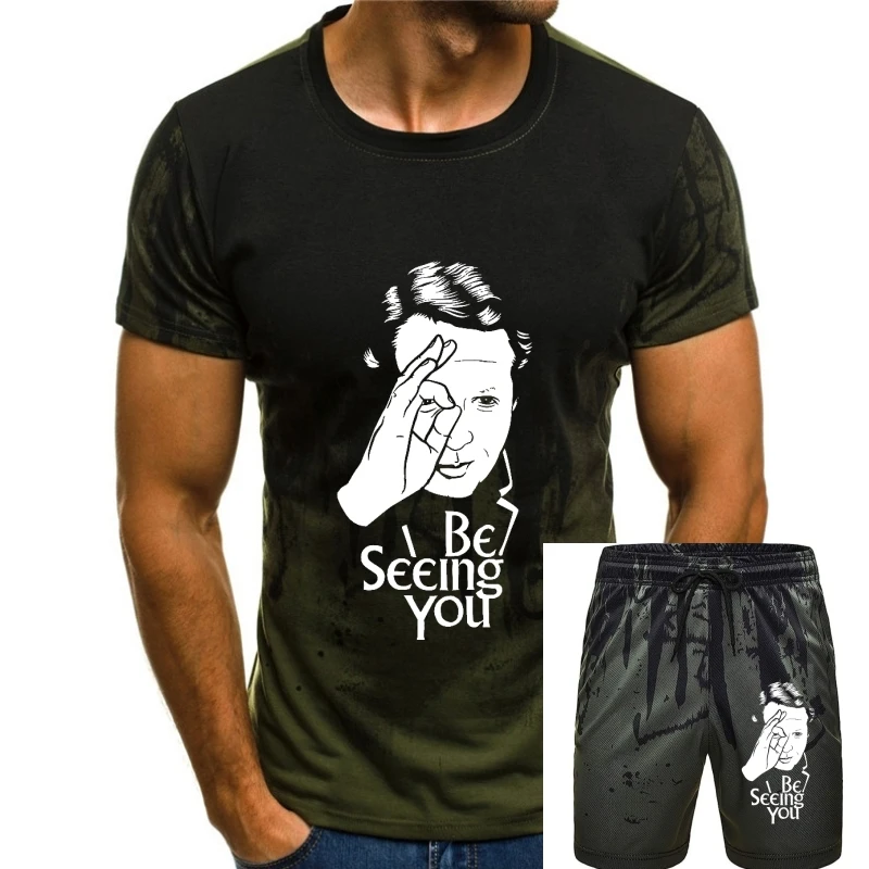 

A Tribute To The Prisoner T Shirt - Be Seeing You Classic British TV DesignS-5XL and Lady Fit Sizes Available men t shirt