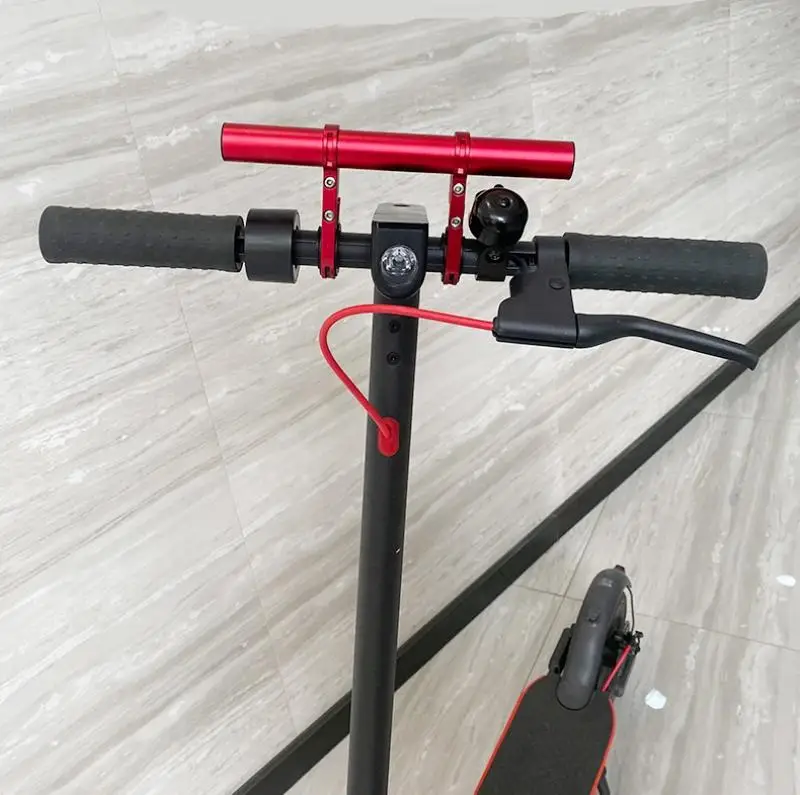 Electric Scooter Racks Handlebar Extender Aluminum Alloy Carbon Fiber Extension Mount Holder for Xiaomi M365 Accessories |