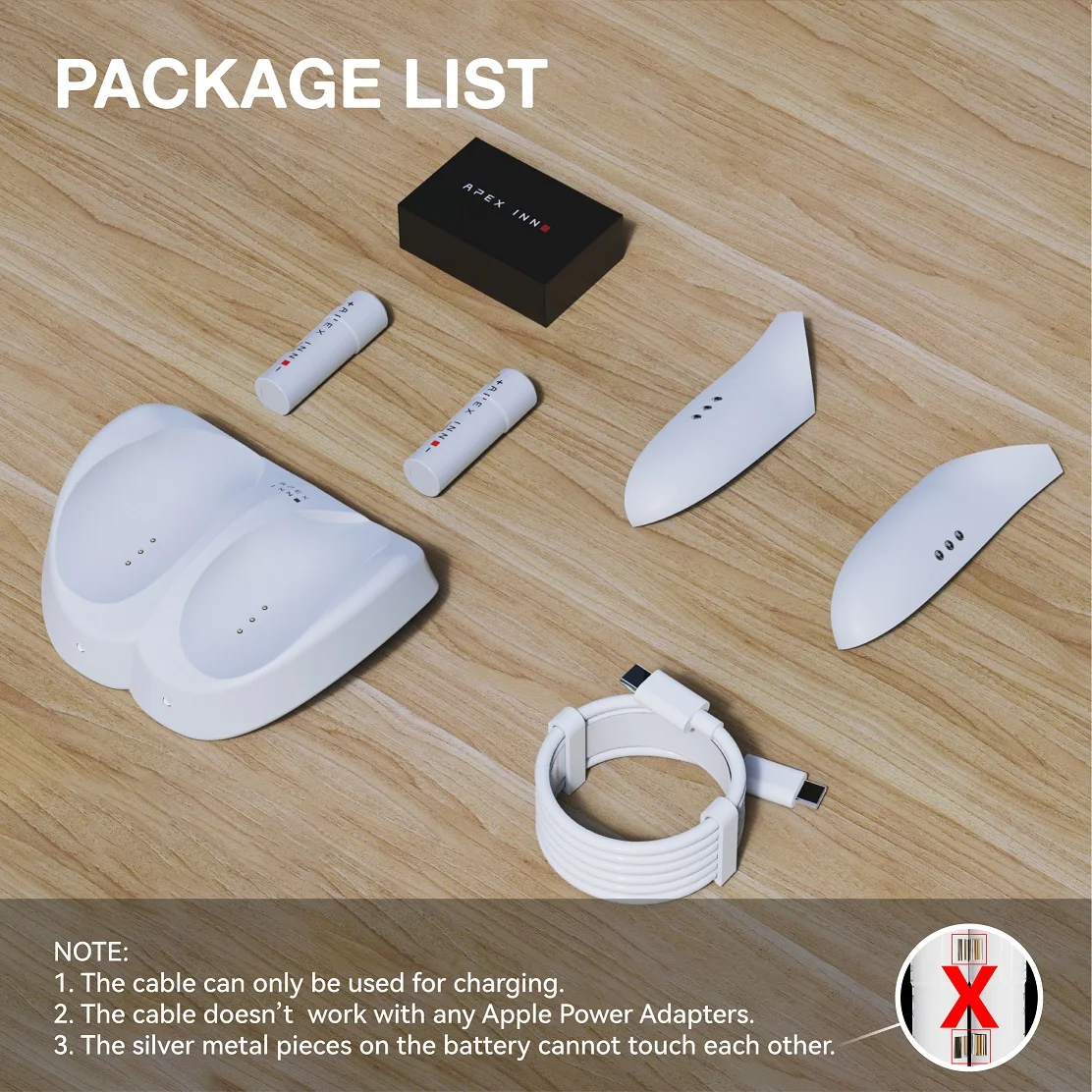 Зарядная док-станция для контроллеров Meta Quest 3/Quest 3S зарядная станция со