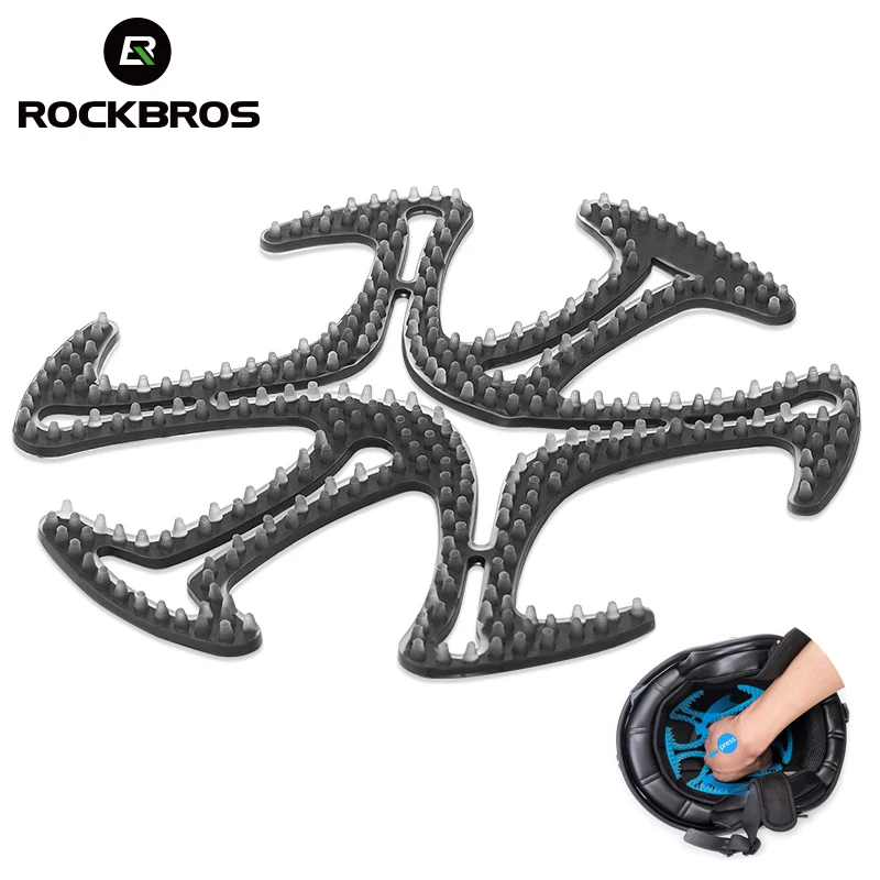 

Подкладка для велосипедного шлема ROCKBROS, силиконовый вкладыш для шлема, ПА, защита от давления, вентиляция, для уменьшения запаха, Аксессуары...