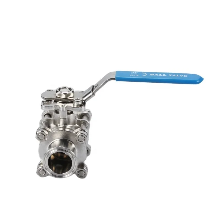 SS316 санитарная низкая платформа из нержавеющей стали 1 5 дюйма полное отверстие