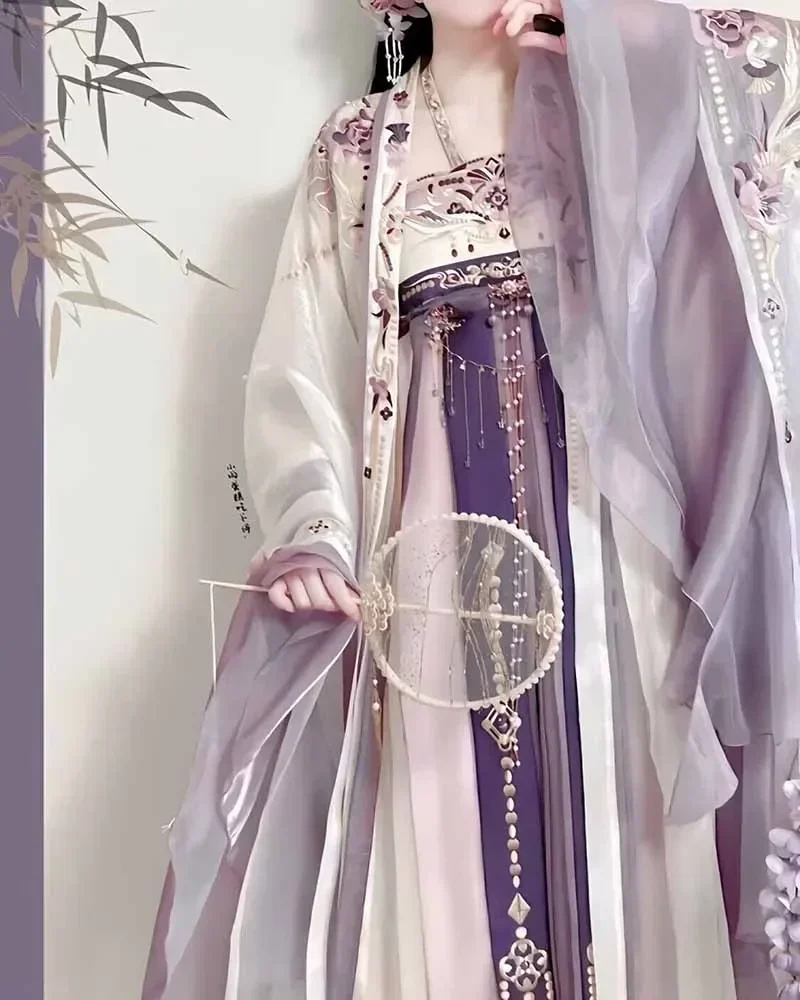 Лето 2023 Hanfu Женский Традиционный китайский косплей сказочный костюм Старинное
