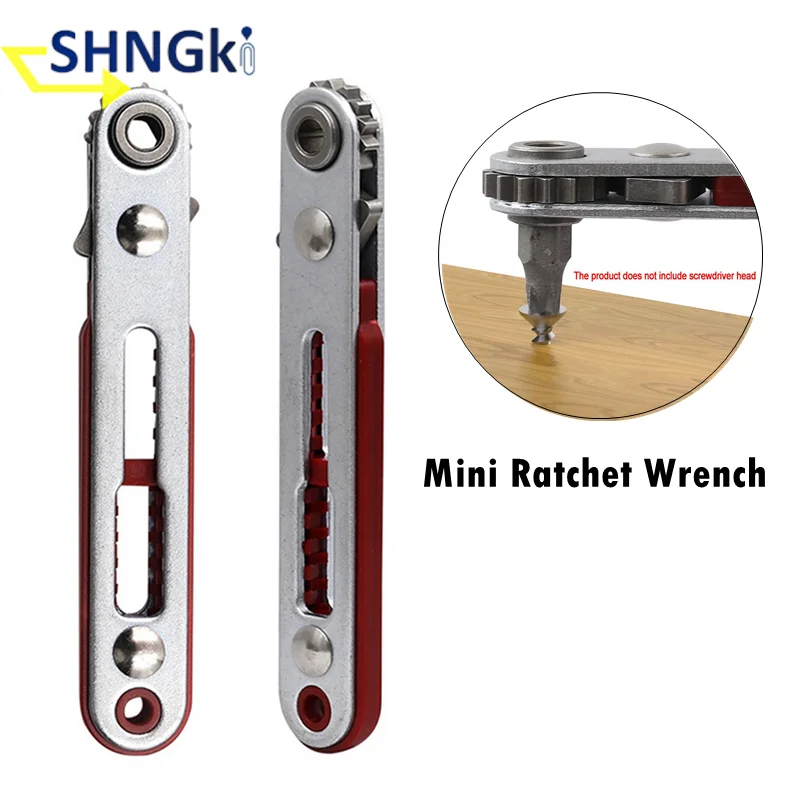 

1 шт. мини-ключ с храповым механизмом, поперечный/прямой/шестигранный звездообразный ключ с двунаправленным управлением для отвертки с плос...