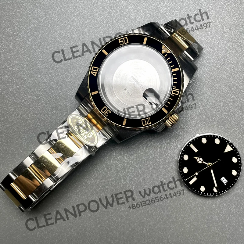 

Clean Factory Latest Version 116613 LN Two Tone SS/YG Black SUB Super Perfect Quality VS3135 904L Finished Product Watch