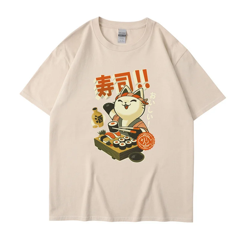 

Мужская хлопковая футболка с коротким рукавом, в стиле оверсайз