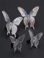 new acrylic butterfly size color fairy hairpin
