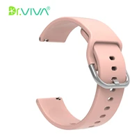 dr viva 20mm silicone watch bands quick release stainless steel buckle soft rubber replacement smart watch straps