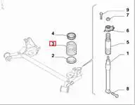 

Store code: 52112451 EGEA rear coil spring 15