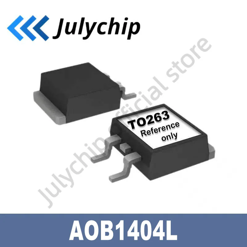 

AOB1404L NEW ORIGINAL N-Channel 40 V 15A (Ta), 220A (Tc) 2.1W (Ta), 417W (Tc) Surface Mount TO-263 (D2Pak)