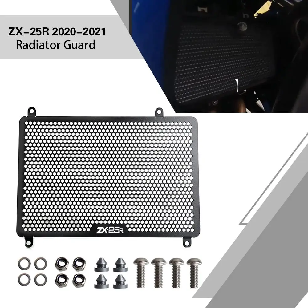 

CNC Motorcycle Ninja ZX25R Radiator Grille Cover Guard Protection For Kawasaki Ninja ZX-25R ZX25R ZX 25R ZX 25 R 2020 2021 2022
