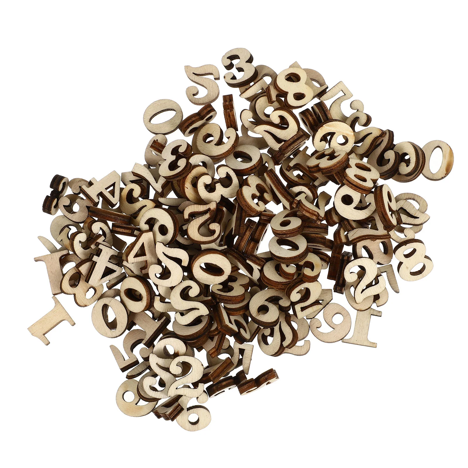 

Wood Wooden Numbers Number Unfinishedcrafts Craft Slices Cutouts Unpainted Embellishments Diy Slice Mini Letters Shapes Small