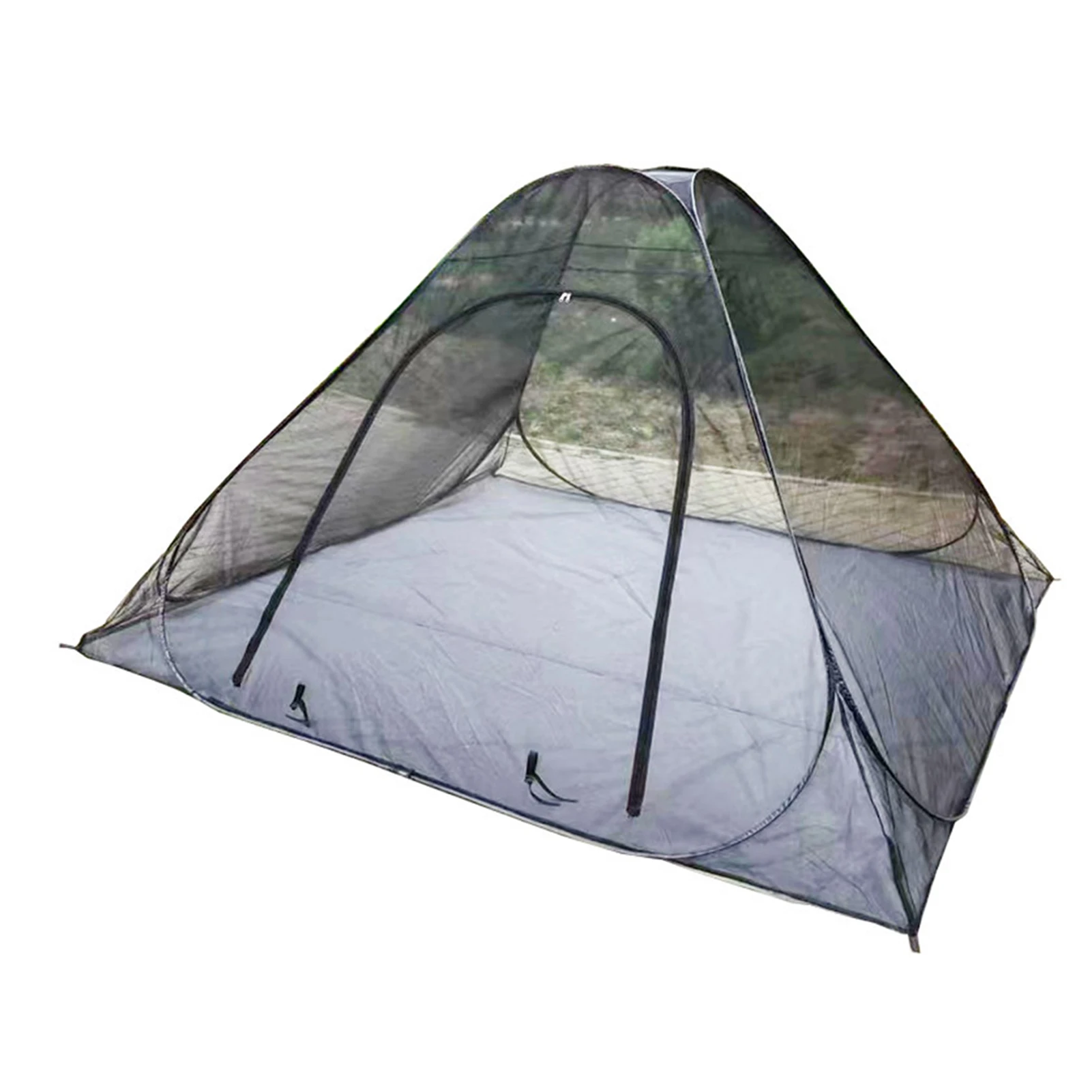 

Ultralight Pyramid Tent‘s Inner Tent Outdoor Rodless Summer Mesh Tent Portable Backpacking Hiking Camping Teepee Inside Tent