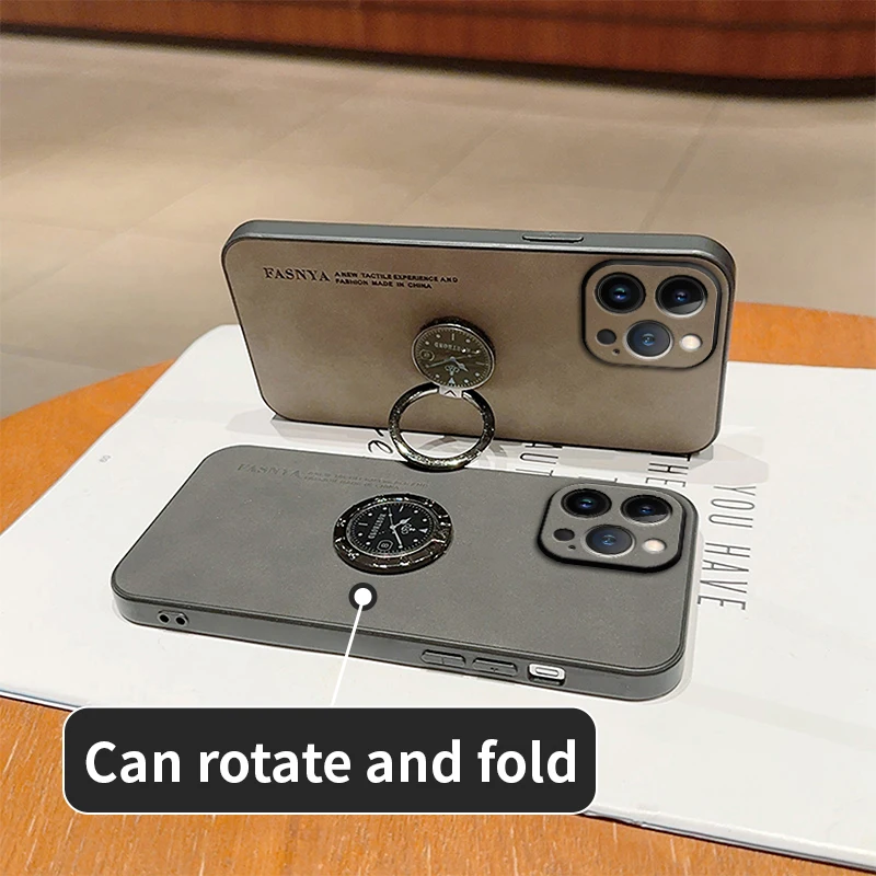 Чехол из овечьей кожи с кольцом-держателем для телефона раньше OPPO Find X2 X3 Neo X5 Lite X6