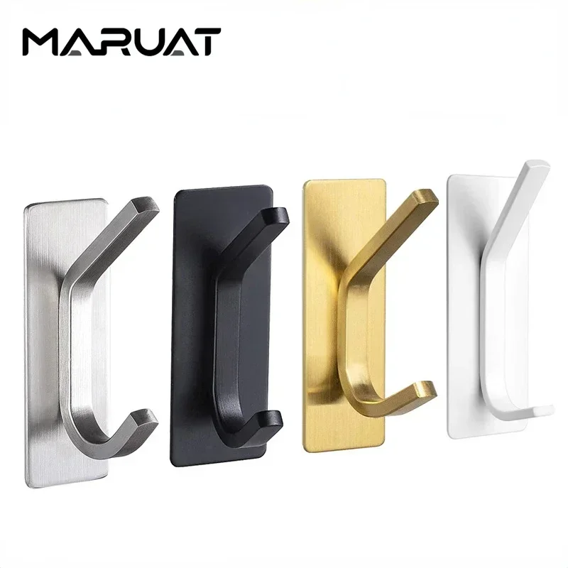 Крючок для полотенец MARUAT крючки на клейкой основе настенные пальто халата ванной