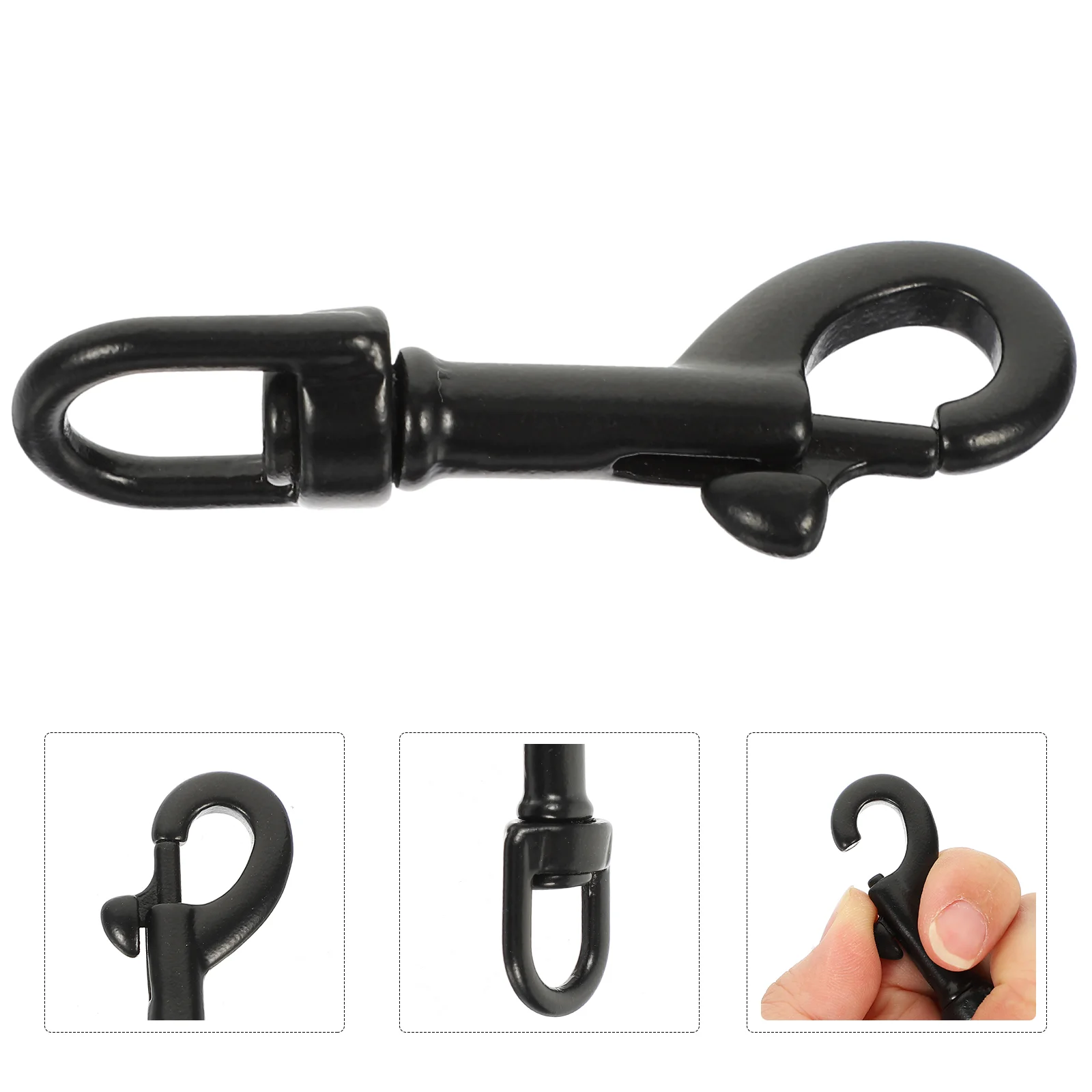

Hook Snap Swivel Diving Clips Clip Eye Hooks Bolt Clasps Trigger Keychain Flag Chain Metal Leash Buckle Pole Stainless Steel