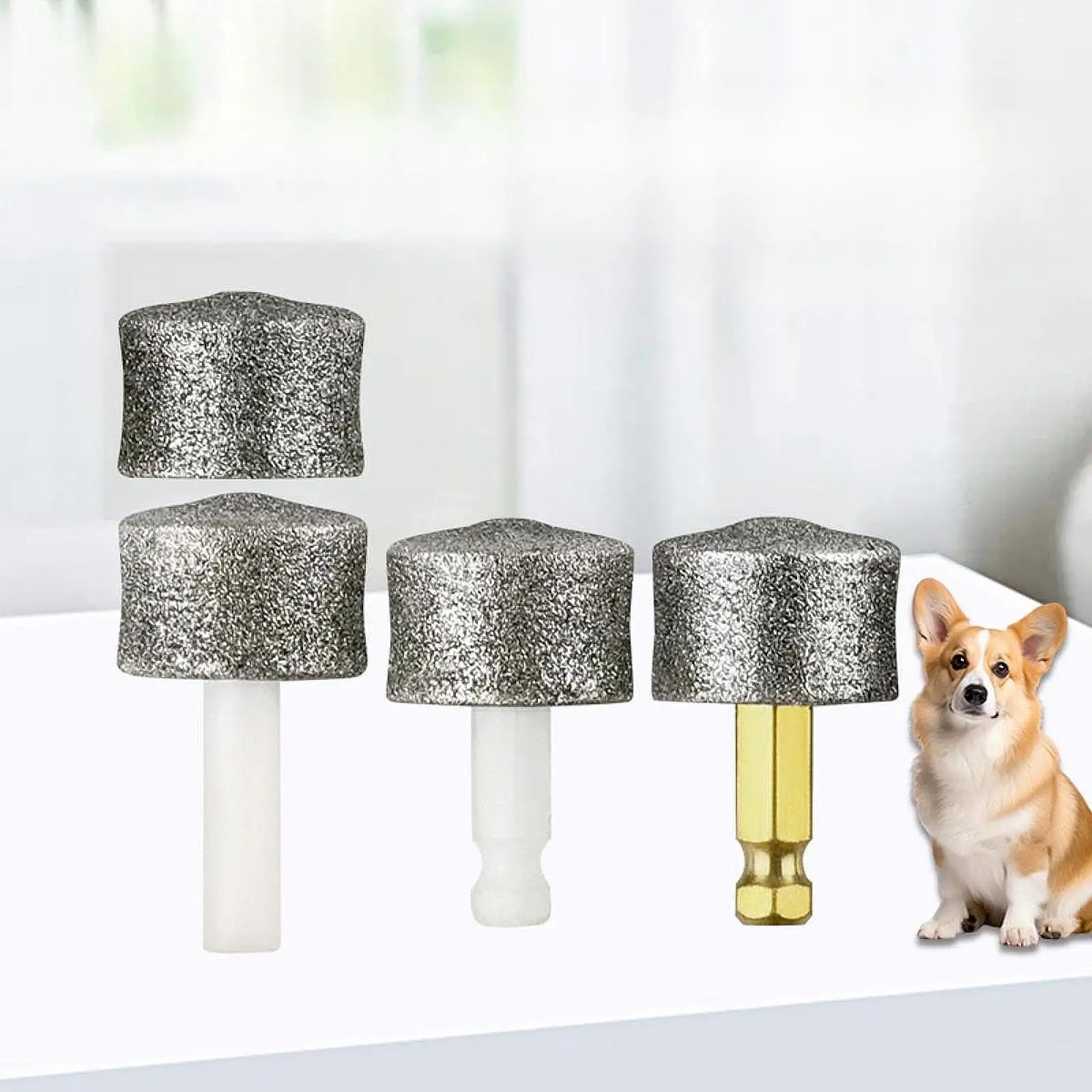 4 Упаковки Сменные Головки Для Шлифовальной Машины Ногтей Собак