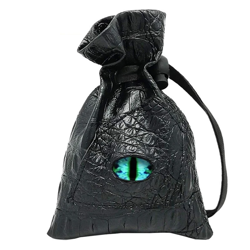 Водонепроницаемая кожаная сумка для игрыльных костей