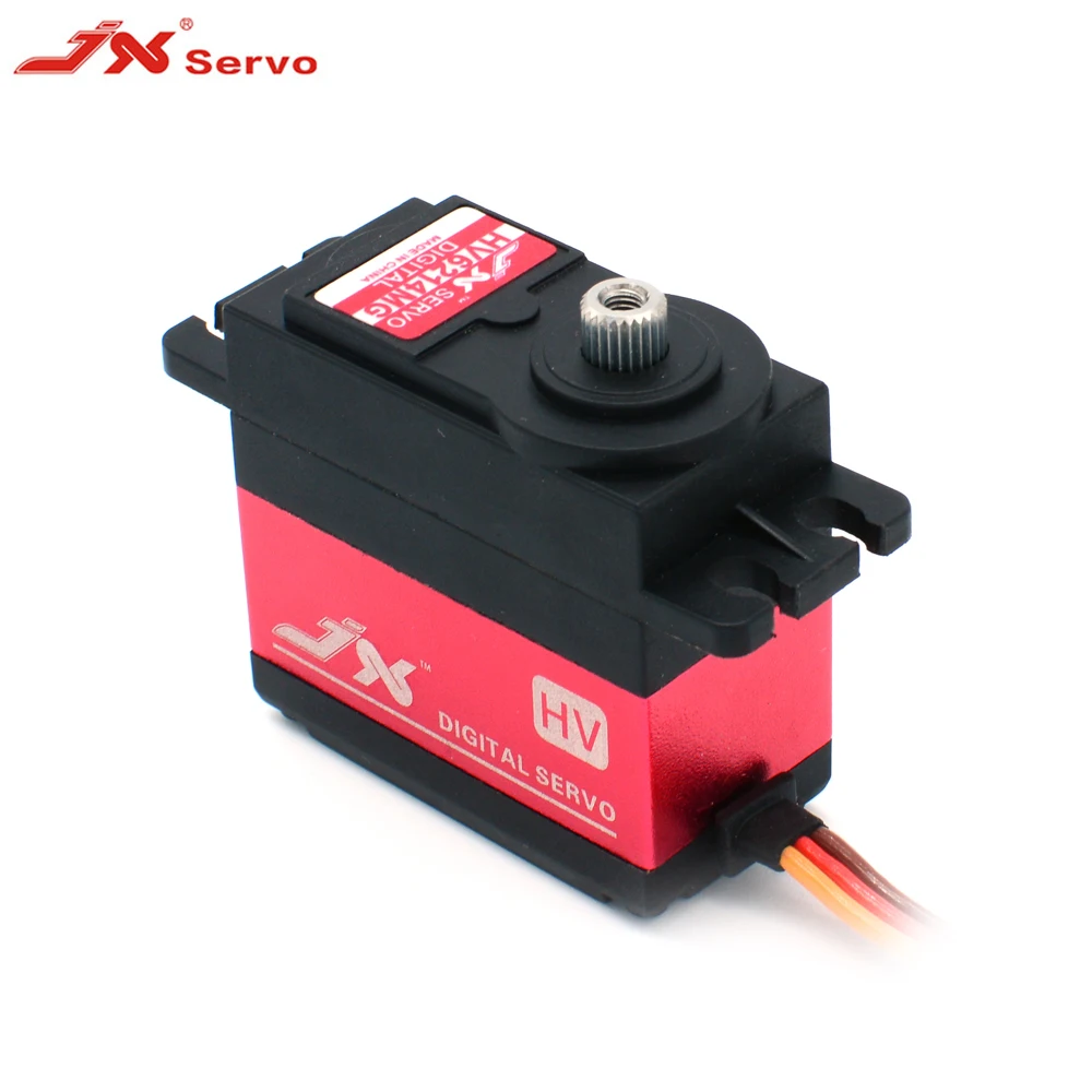 

JX Servo PDI-HV6214MG 15KG High Precision Metal Gear Digital Motor Standard Servos for Rc Car Model Airplane Parts Accessories