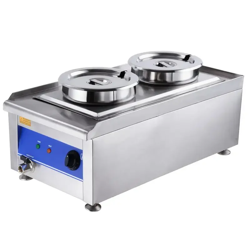 

Pots Countertop Food Warmer Stainless Steel Commercial Bain Marie