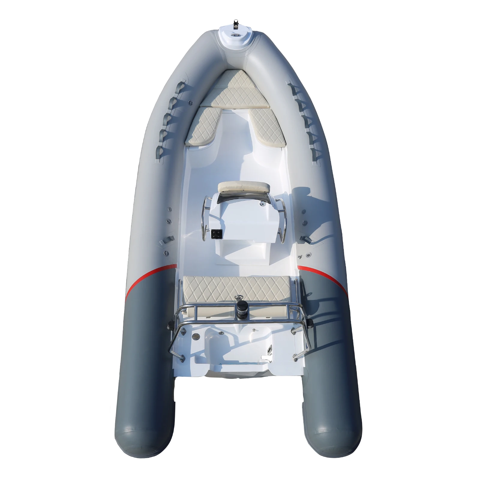 Надувное каноэ на воздушной подушке с пассажирским стекловолоконным полом