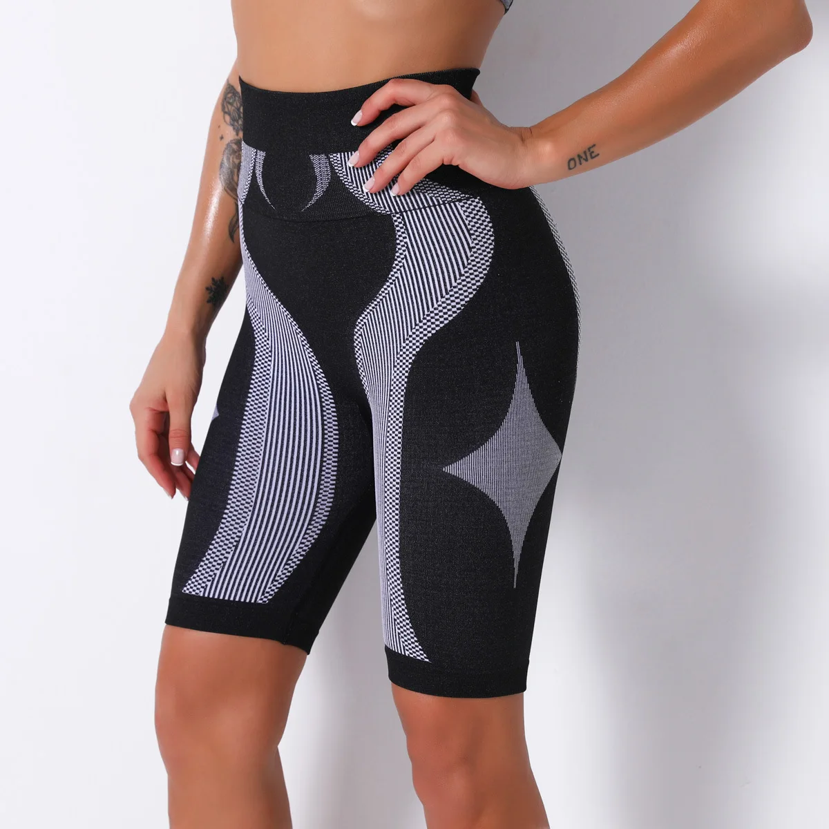 

CXUEY Seamless Leggings Yoga Shorts Pants Dry Fit Leggings Sport Women Fitness Workout Gym Leggings Knit Running Tights Rose Red