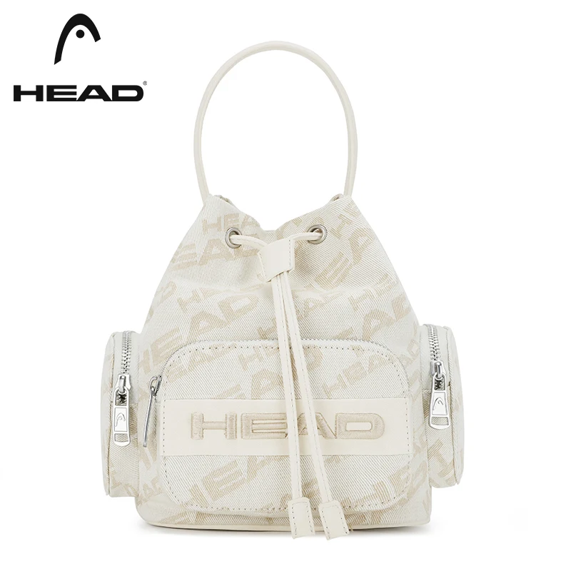 Head Backpacks Travel Sport Bags For Women Girls Small String Bags Denim School Bag