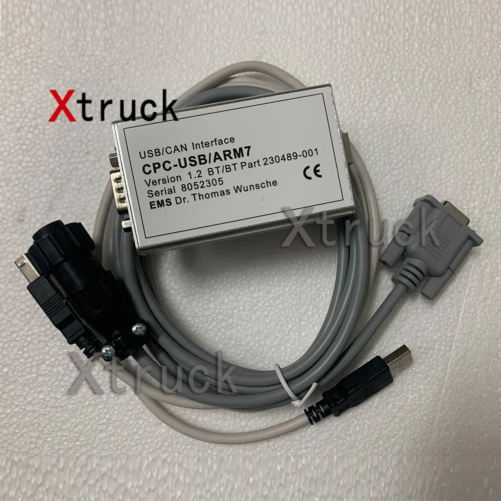 

TruckCom ToyotaBT For Toyota BT EMS CAN suite+Service Bases TruckCom USB CAN Interface ARM7 BT forklift truck diagnostic tool