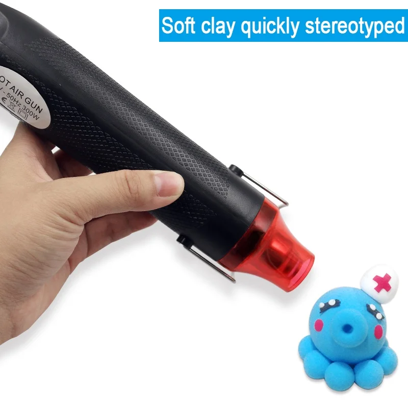 Фото Многофункциональный DIY паяльник, тепловой пистолет с горячим воздухом, портативный фен, термоусадочная упаковка №2