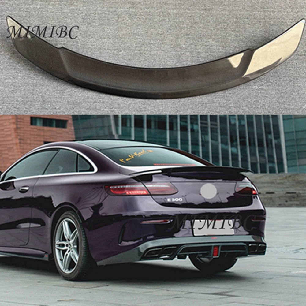ДЛЯ Mercedes-Benz E-Class W238 C238 2Door Coupe RT Style Carbon Fiber Задний спойлер Багажник Крыло 2016-2023 FRP