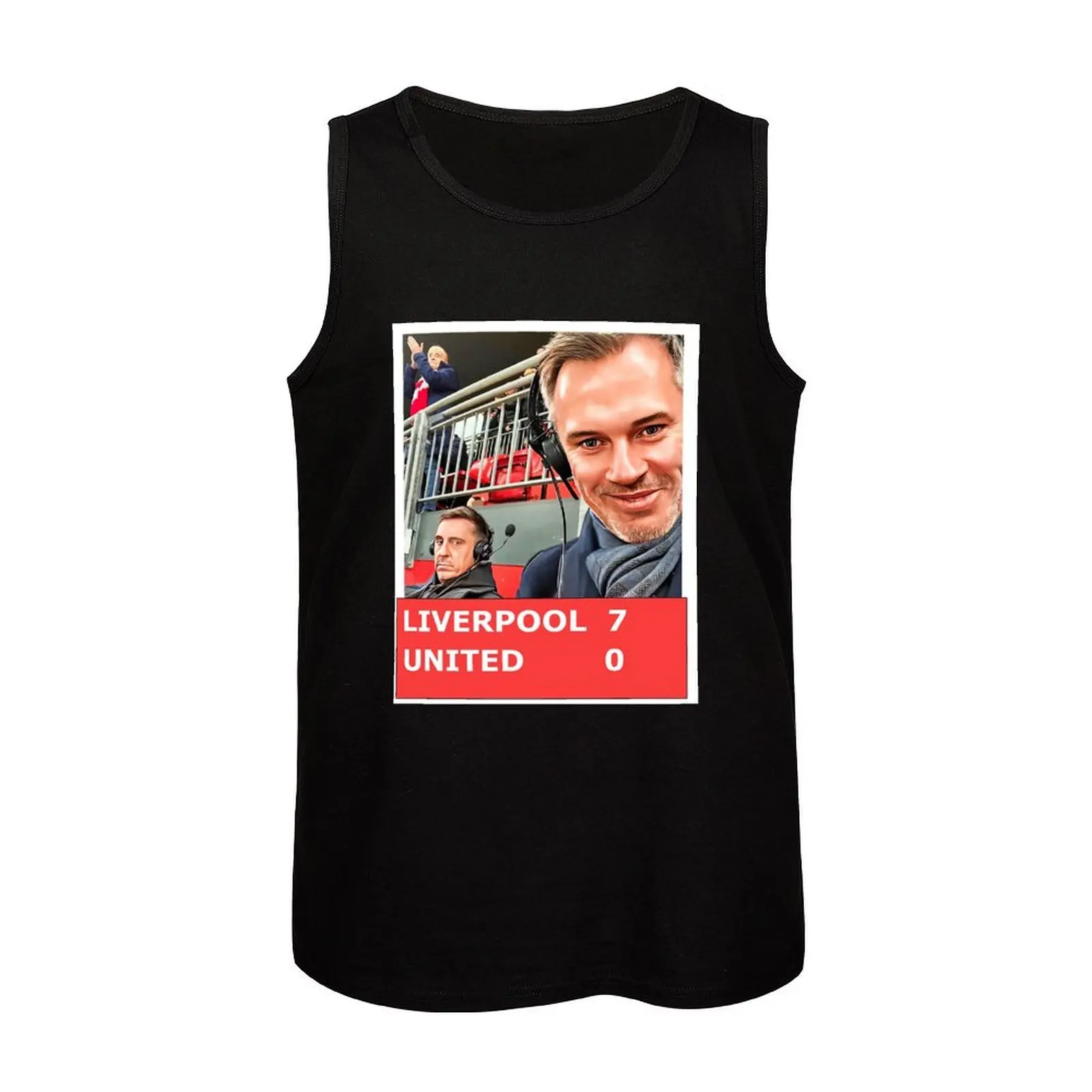 Liverpool 7 United 0 Tank Top однотонная футболка мужская дизайнерская одежда