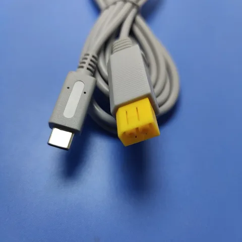 Кабель 2 м для WII для хоста WII U PD, кабель питания, зарядный кабель, шнуры, аксессуары для ремонта