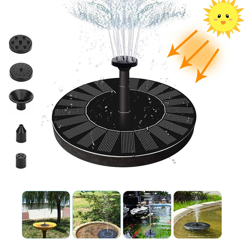 Садовый фонтан на солнечной батарее минифонтан Водопад для - Цена: 475.71