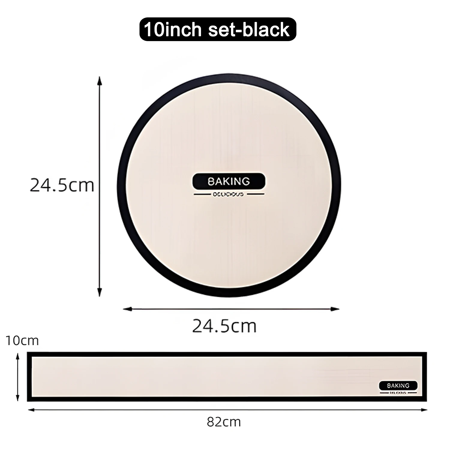 

Силиконовые вкладыши для выпечки 2 шт.