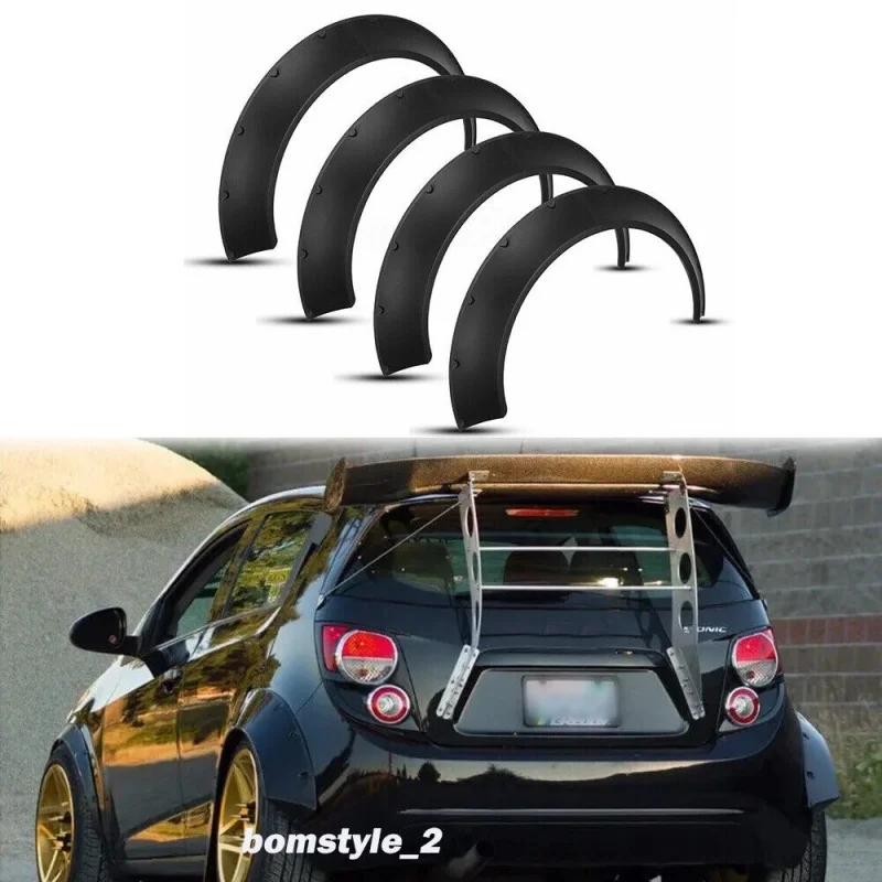 

Fender Flares Wide Body Kit Wheel Arches 3.5";/90mm For Chevrolet Sonic 2012-2020