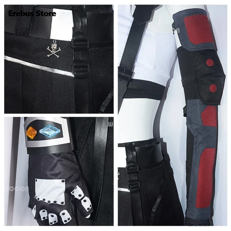 Костюм для косплея последний Фэнтези VII Tifa парик FF7 переделанная игра косплей